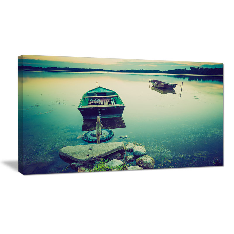 « bateau », reproduction de photo, H 20 po x l 20 po x P 1 po, H 36 po x l 46 po x P 1,5 po