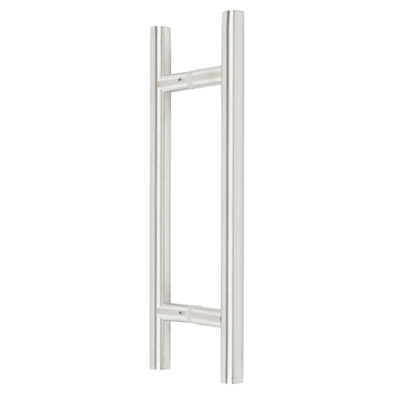 Plaque de poignée échelle, H 10 po x l 4,6 po x P 0,75 po, Chrome poli