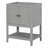 24" Bathroom Vanity Base Only, Soild Wood Frame, Bathroom Storage Cabinet With Doors And Open Shelf-101825132
