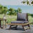 Outdoor Club Chair With Spill- Covering And Spacious Seat - Furniture Lining Enlarged-2049466815-2049466812