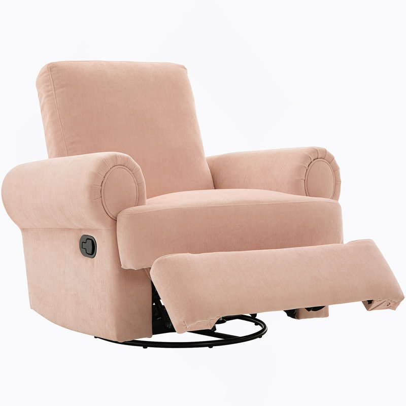 Luxurious Faux Leather Massage Recliner Chair With Swivel Base, Remote Control, And Adjustable Footrest For Ultimate Relaxation