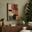Rust and Geometry Industrial - Wrapped Canvas-81536900-81536915