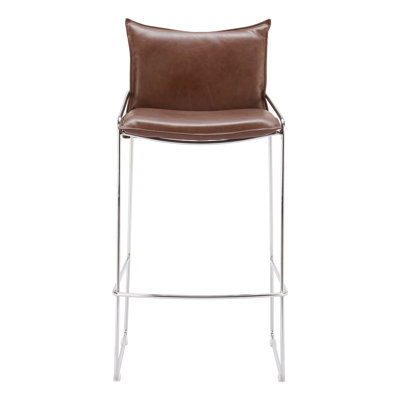 Tabouret de bar Pola brun