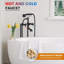 Robinet de baignoire autoportant pour salle de bain
