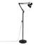 190cm Polished Torchiere Floor Lamp with USB and Outlet