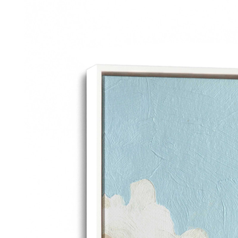«Tranquil Overgrowth II», H 12,75 po x l 8,75 po, Blanc opaque