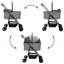 Foldable Pet Jogger Stroller-1443621831