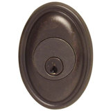 #14 Single Cylinder Deadbolt Flat Black Bronze Finish