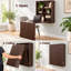 Table pliante murale Basic Basic à tablettes Basicwise-456876213