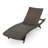 PE WICKER CHAISE LOUNGE