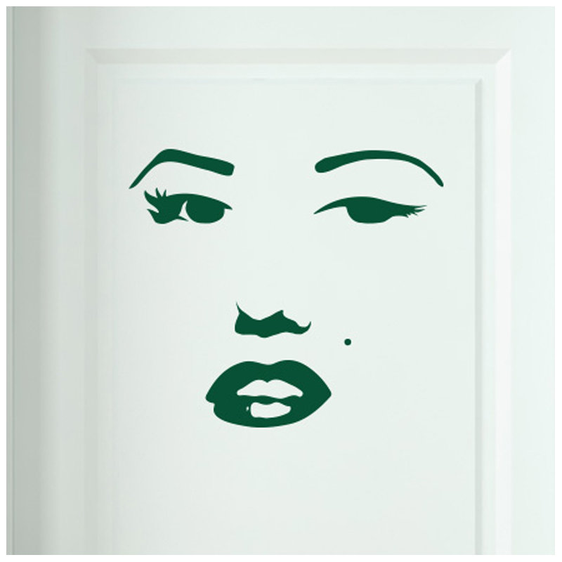 Entertainment Wall Decal, Dark Green