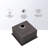 13 Inch Undermount Sink - 13"X15"X9" Undermount Stainless Steel Kitchen Sink 16 Gauge 9 Inch Deep Single Bowl Kitchen Sink Basin