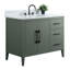 42'' Single Bathroom Vanity with Engineered Marble Top-94811306-94811307