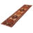 Jesse-James One-of-a-Kind 2'5" X 9' New Age Runner Wool Area Rug in