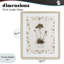 «Neutral Imperial Flower & Herb», reproduction sous verre encadrée, design par Kelly Donovan-970795951-970795949