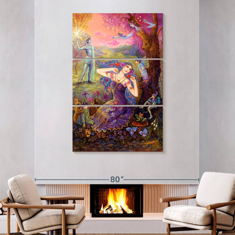 Kelan Spirit Guides, 74" H x 48" W