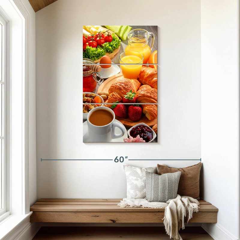 Yarlin Hearty Breakfast Spread, 45" H x 28" W