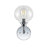 Daulton Iron/Seeded Glass Cottage Rustic LED Vanity Light-1588011387-1531401944