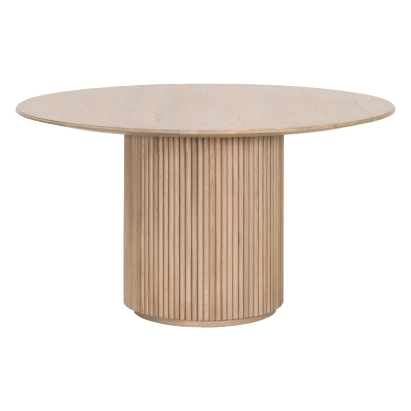 54" Belfast Wooden Round Dining Table