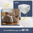 Compression Lazy sofa living room bedroom single sofa chair corduroy fabric sofa-1612246859