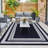 Bordered Design Outdoor Mats Plastic Straw Rug Outdoor Leisure Waterproof Carpet Garden Terrace Balcony Picnic Mat-1901024562-1884189903