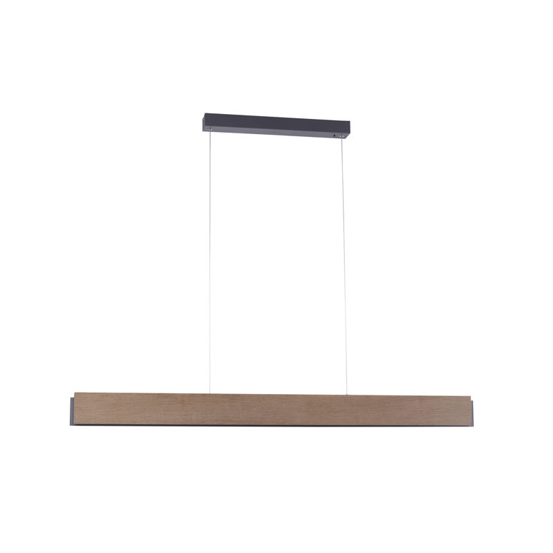 3 - Light Black/Brown LED Kitchen Island Pendant