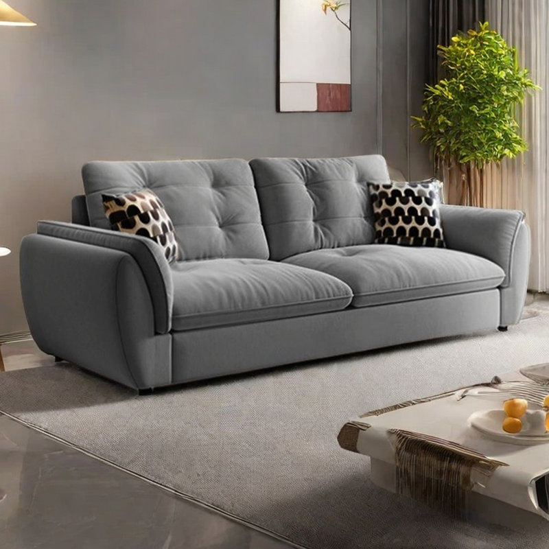 Steele, 33.46" H x 70.86" W x 31.49" D, 2