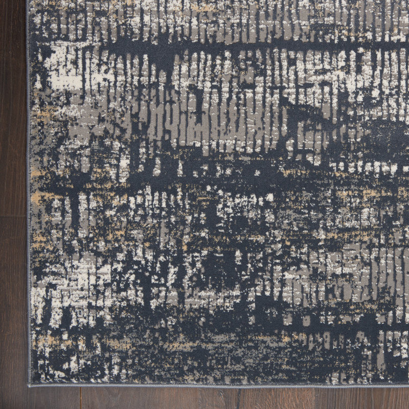 Uptown Abstract Area Rug, Rectangle 4' x 6'