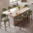 Upholstered Solid Wood Barstool Chair-848253280