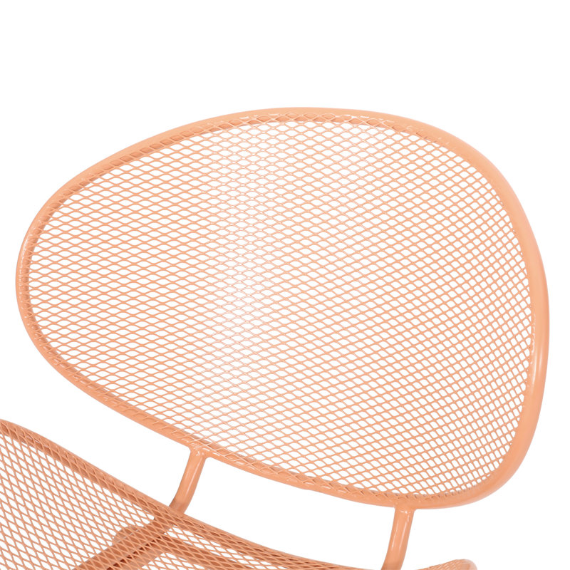 Chaise ELBA (ensemble de 2), Orange
