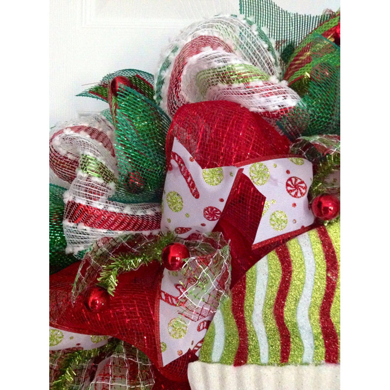 Couronne de père Noël Elf