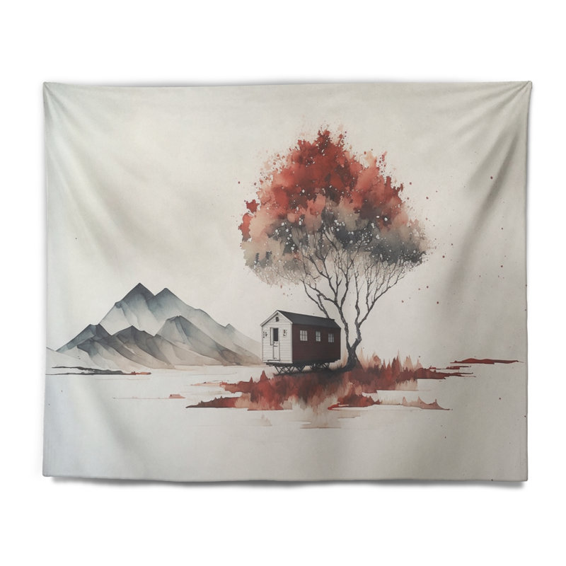 Tapisserie «Polyester» par a Little Countryhouse I, H 32 po x l 39 po