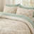 Bedsure Queen Size Comforter Set Grayish Pink, Boho Tufted Bed Set, Checkered Farmhouse Shabby Chic Bedding, 3 Pieces, 1 Plaid Geometric Comforter and 2 Pillow Shams-19842425-19842421