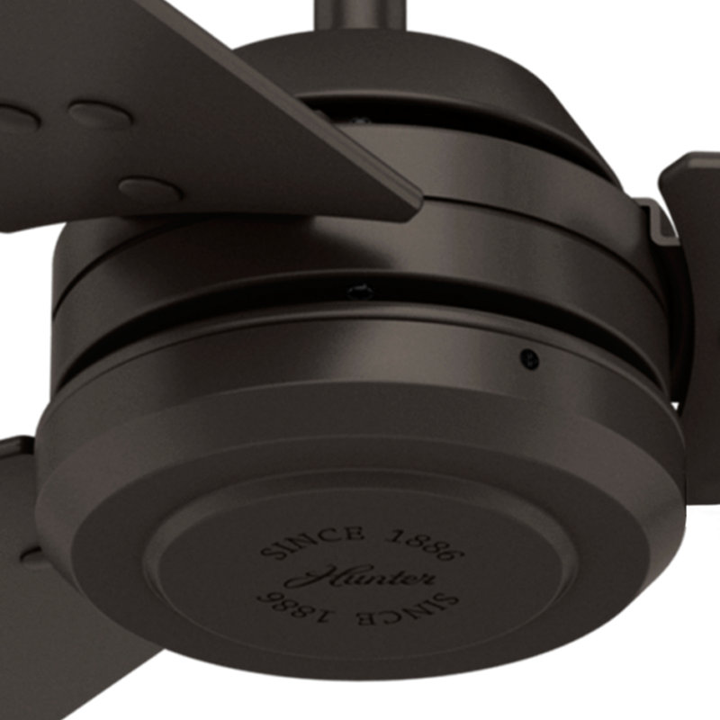 Protos 132cm Ceiling Fan, Fire Polished Wood/Premiere Bronze, Premiere Bronze
