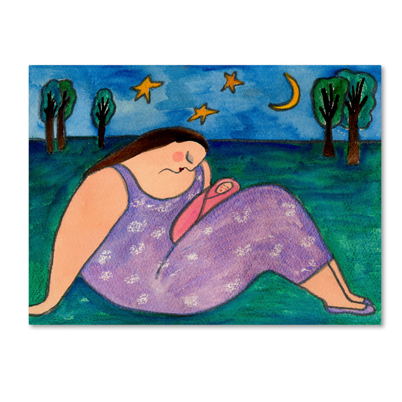 Berkley «Big Diva Early Evening», reproduction sur toile tendue, H 14 po x l 19 po x P 2 po