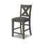 ENSEMBLE DE SALLE À MANGER 60 PIÈCES DE L 60,4 po, GRIS-129759785