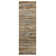 Tapis abstrait moderne en or