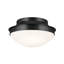 Zabir Glass Flush Mount-1161363038