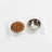 Small Clear Elevated Feeder with Silver Bowls-1580976700
