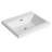 Gloss White 24" Bathroom Resin Sink, Providing Modern And Appeal Sink In White, Revealing Long-Lasting Elegant Nature