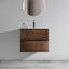 Meuble-lavabo mural 24 po avec lavabo en céramique