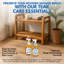 Banc de douche en teck Eleganto