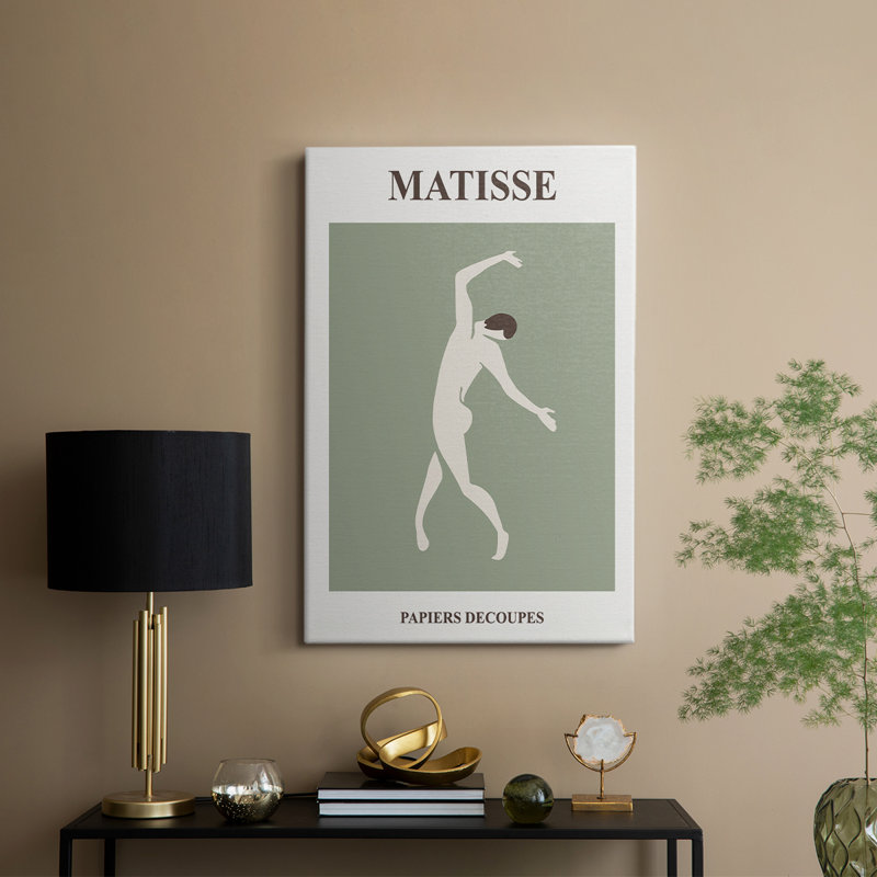 Matisse CXII, reproduction d'art encadrée Cavas