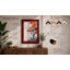 Vibrant Tree in Bloom Modern 1 Piece Single Picture Frame Wall Art-136645225-136645227