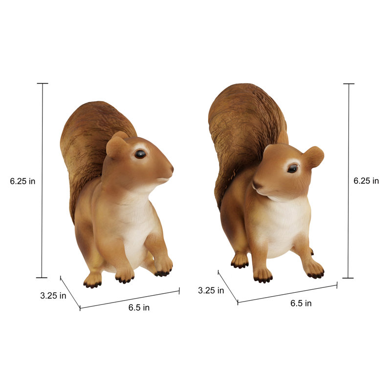 Ladd Squirrel Garden Statue 