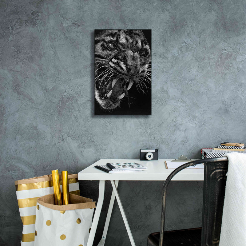 'Temper' by Barbara Keith, Canvas Wall Art
