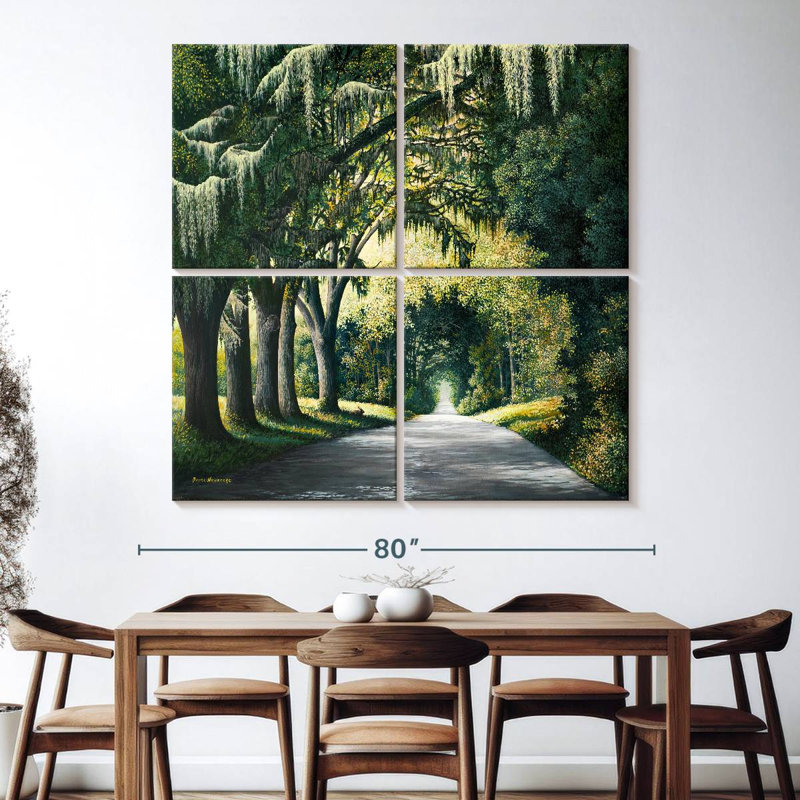 Mehar Down The Rabbit Hole, 74" H x 74" W