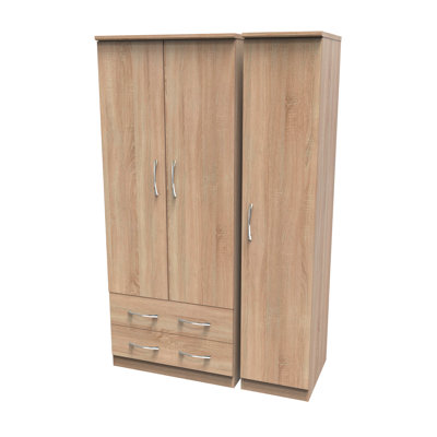 Tabathe Manufactured Wood Wardrobe