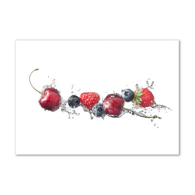 Forest Fruits - Wrapped Canvas Print