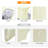 2 Pack Table Cover Fitted Rectangular Tablecloth Stretchable Fabric Lycra Table Cloth 6 Ft Wrinkle-Free For Party Tradeshows Banquet Weddings Cocktail-433516398